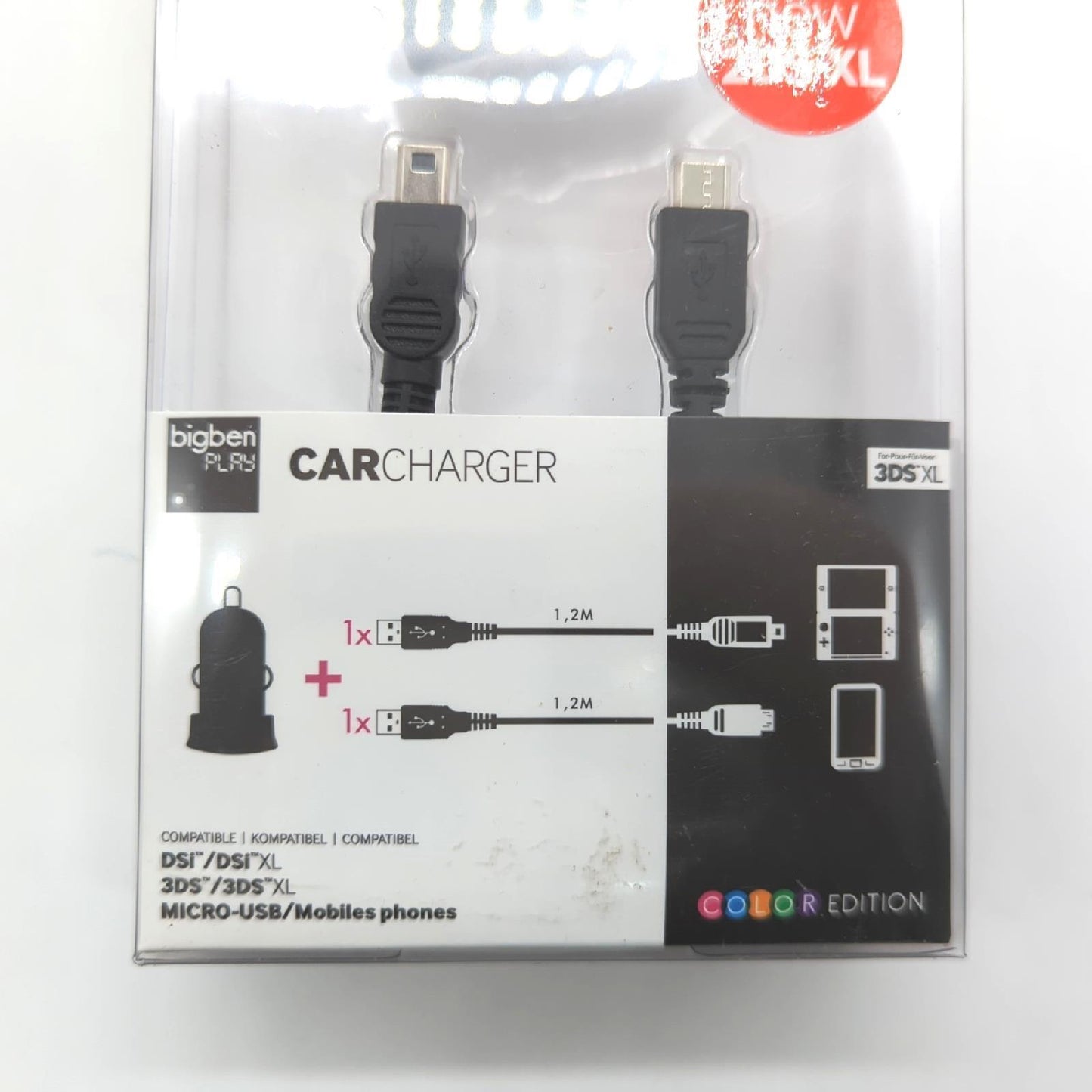 Nintendo Adapter Ladekabel Zubehör Nintendo 3DS XL DSi kompatibel robust leistungsstark