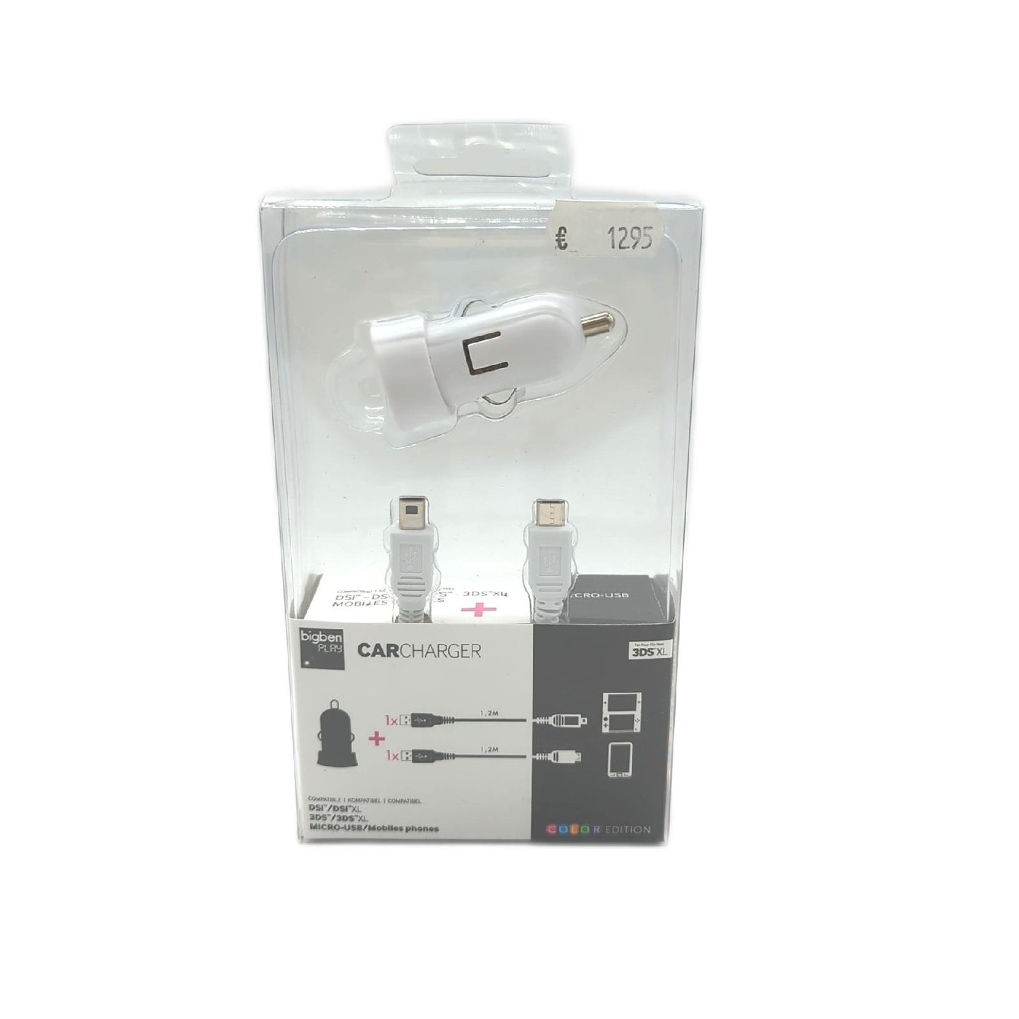 Nintendo KFZ Adapter Kabel Zubehör 3DS XL Color Edition Micro USB Auswahl