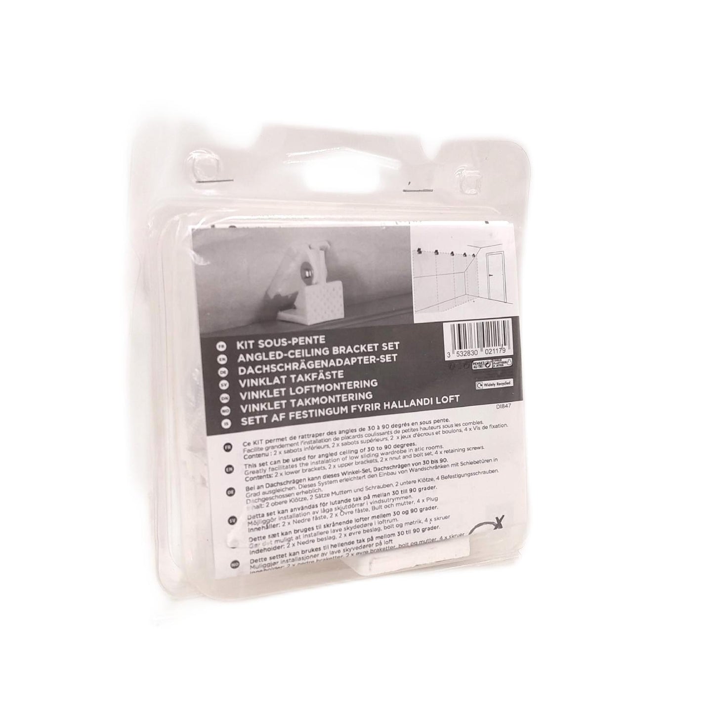 Optimum Dachschr�genadapterset Geeignet f�r: Kniestock, 2 Stk.