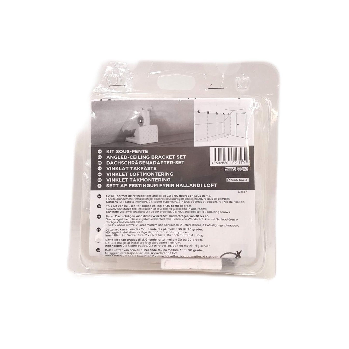 Optimum Dachschr�genadapterset Geeignet f�r: Kniestock, 2 Stk.