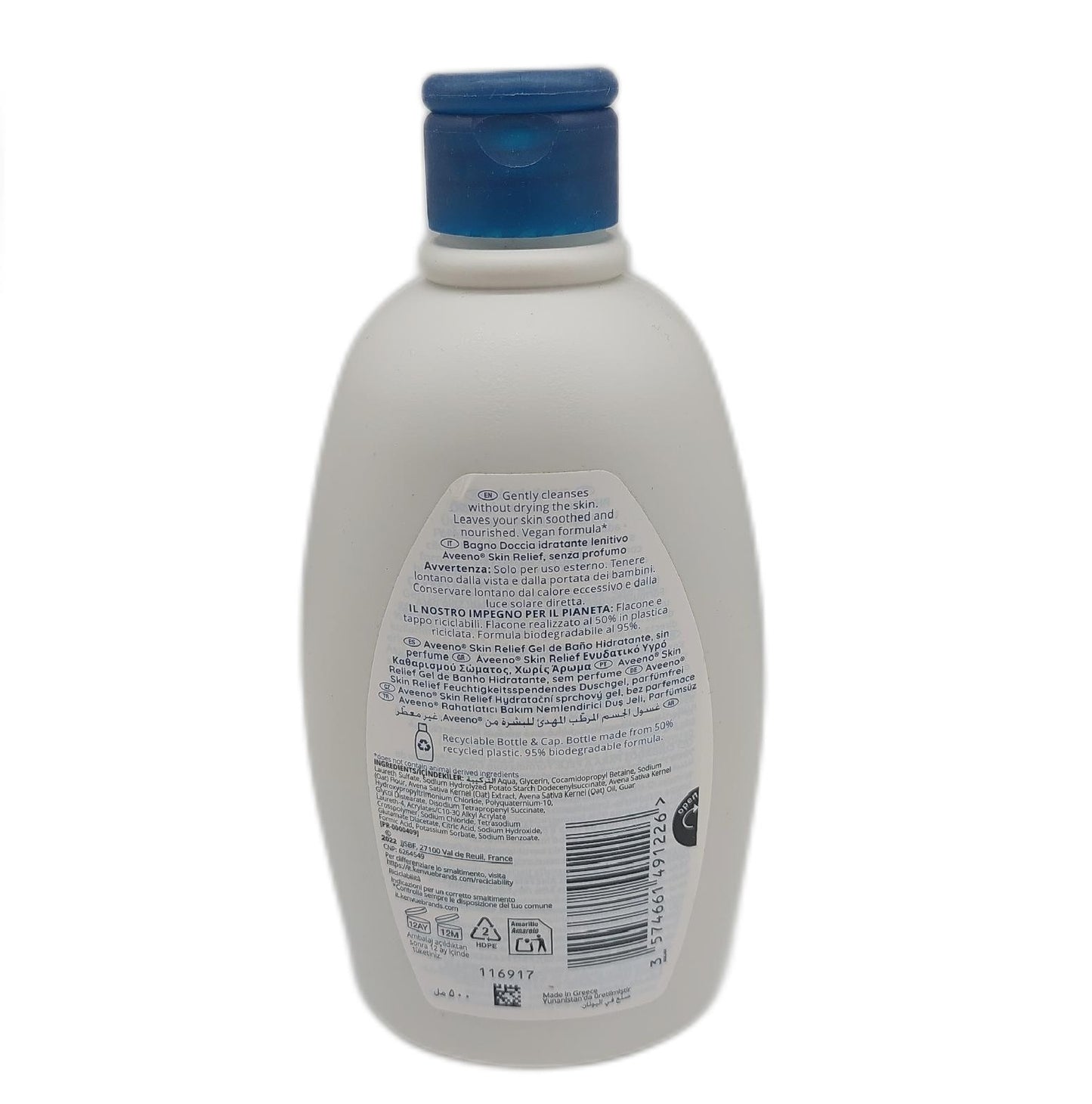 Aveeno Skin Relief Duschgel ? Beruhigendes, seifen- und parfümfreies Duschgel
