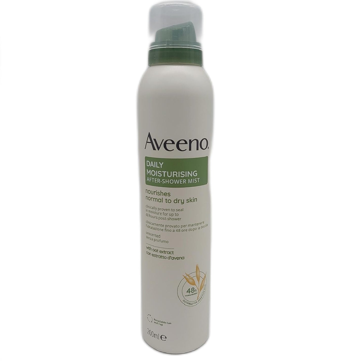Aveeno Körperlotion Spray Handpflege 200 Ml Beruhigend Pflege Für Die Haut