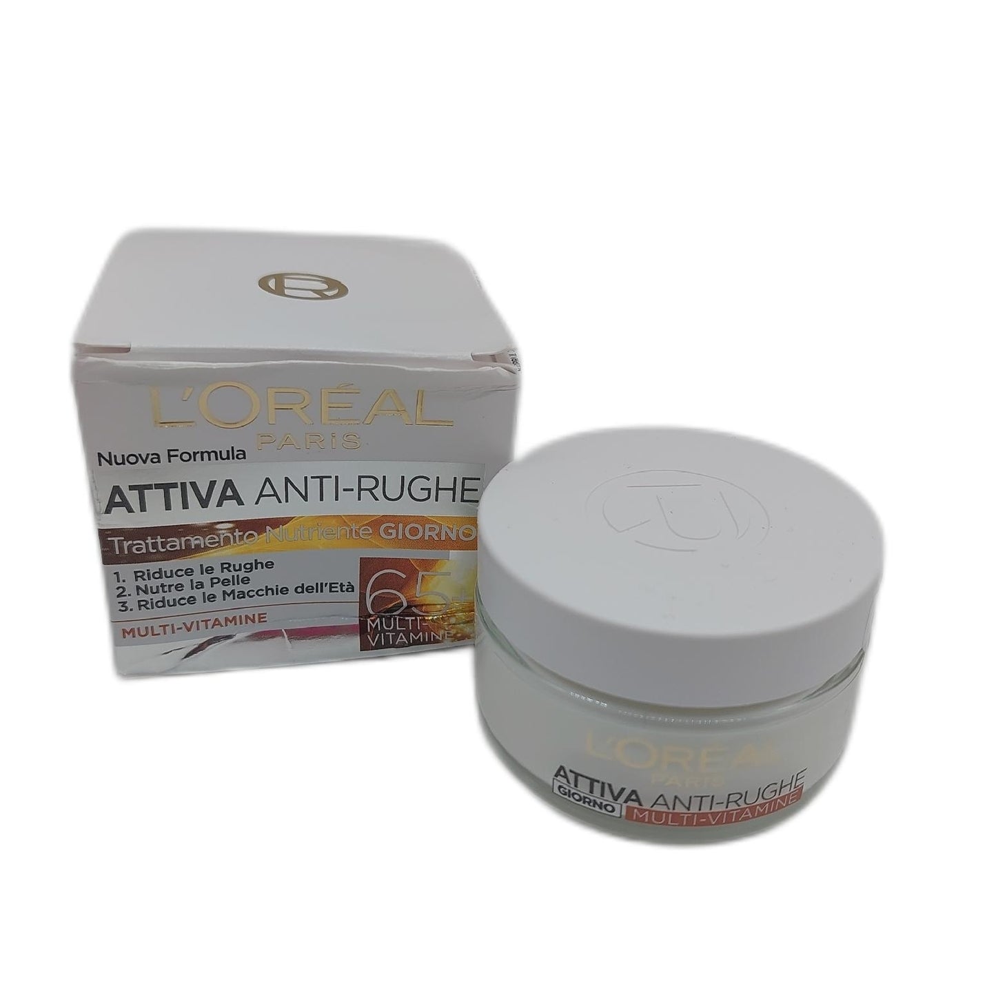 L Oréal Paris Gesichtscreme Gesichtspflege Active Anti Wrinkle Tag und Nacht Stärkung