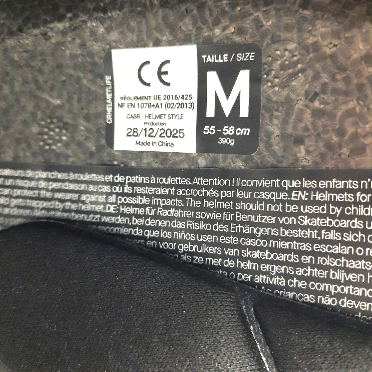 CASR Style Urbaner Lifestyle-Helm Fahrrad E- Transparentes Visie - Delle