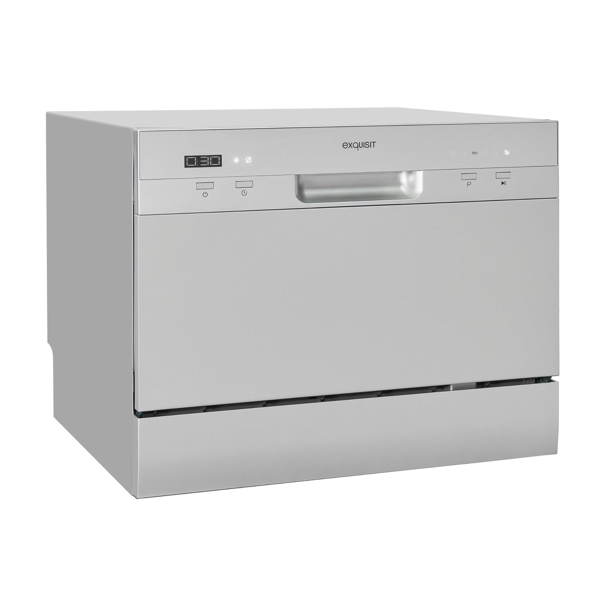 EXQUISIT Tischgeschirrspüler  GSP206-030F, 55 cm, silber
