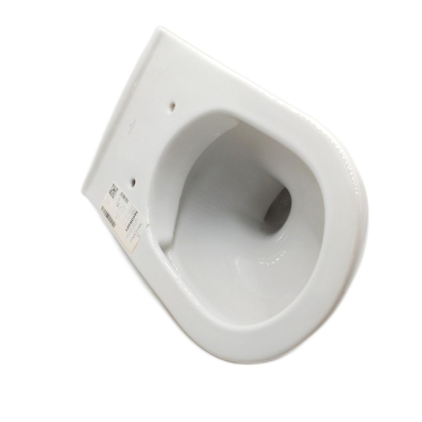 Villeroy & Boch Spülrandloses Wand-WC Targa Style (Mit WC-Sitz, Tiefspüler, Weiß