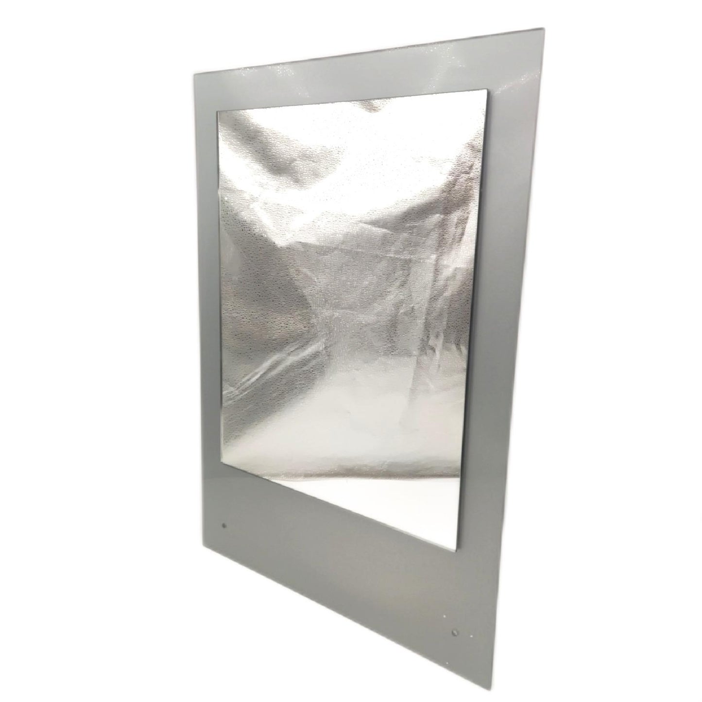 Pascal Lichtspiegel Wohnraum Spiegel Kristall Form 50 x 70 cm Glasablage elegant modern