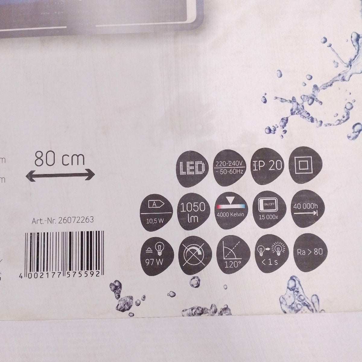 Camargue Badspiegel Badmöbel Juwa 3 LED Beleuchtung Touchsensor modern elegant