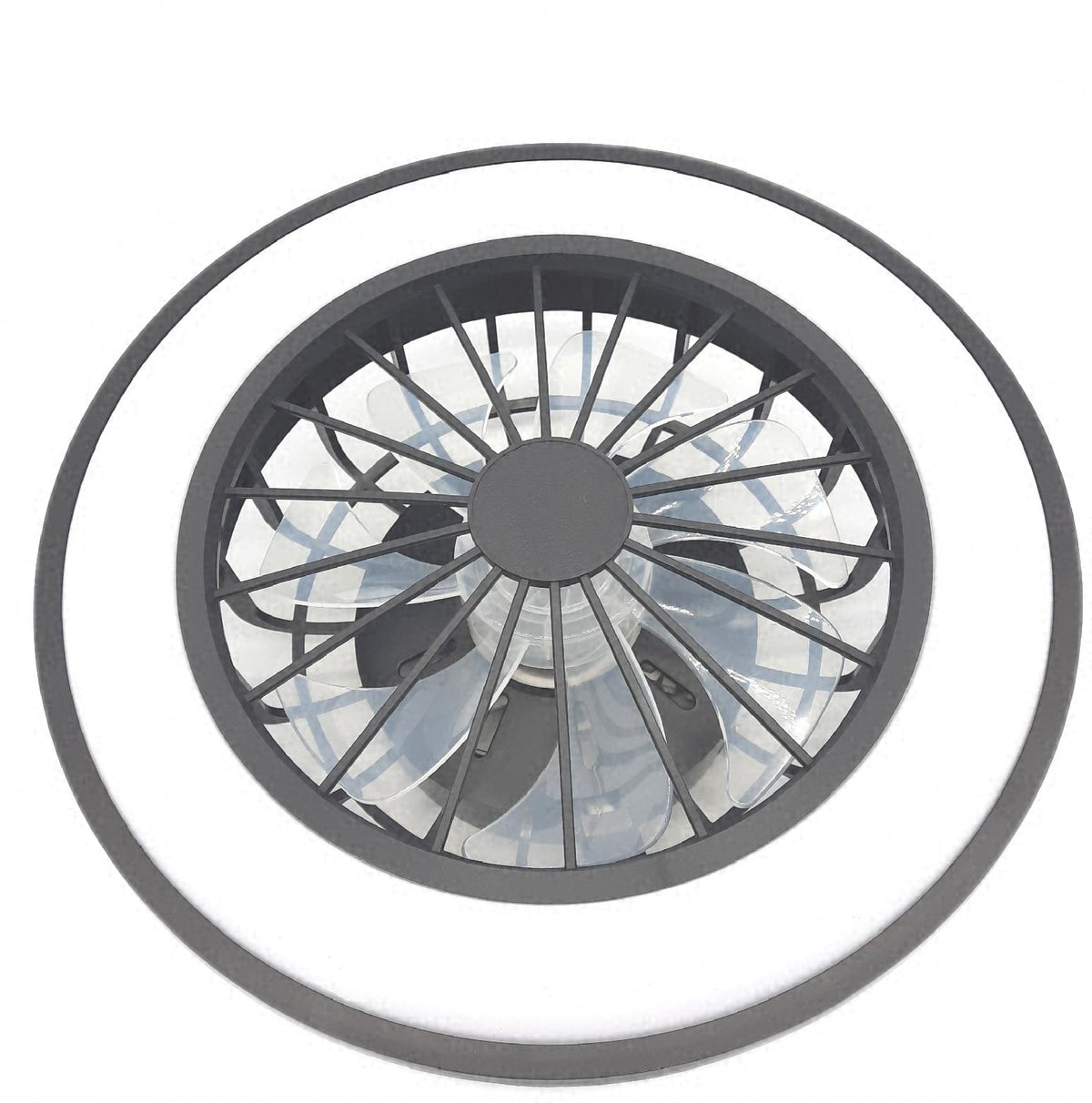 Briloner LED Deckenventilator mit Beleuchtung Fernbedienung Leiser DC Motor Wohnzimmer Lampe