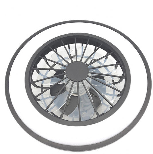 Briloner LED Deckenventilator mit Beleuchtung Fernbedienung Leiser DC Motor Wohnzimmer Lampe