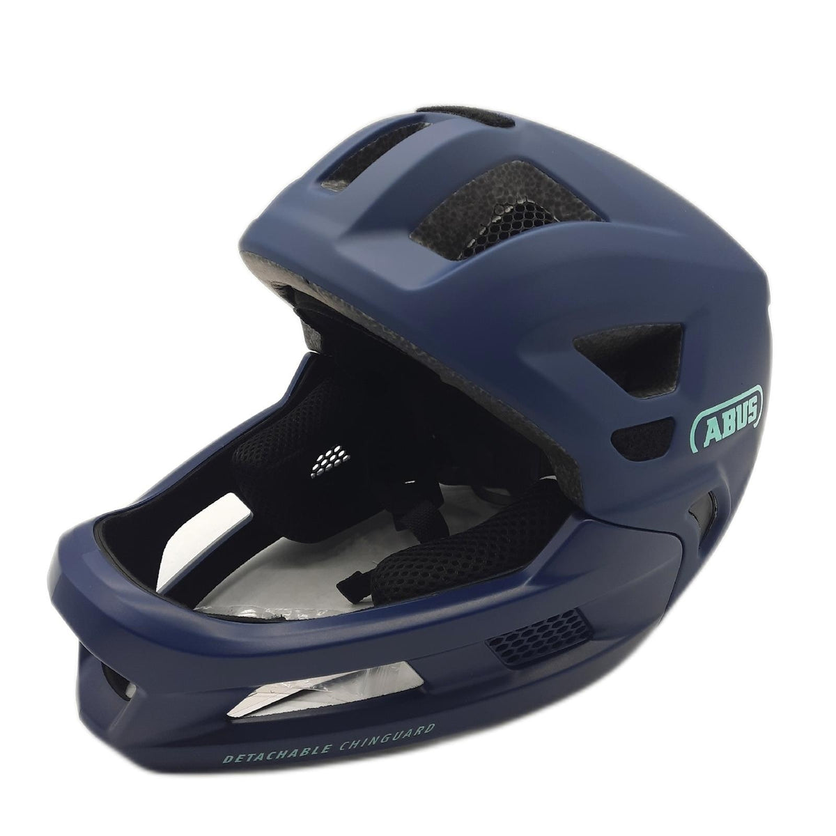 ABUS MTB Helm YouDrop FF Fullface Helm Kinder Jugendliche den Ei - Unvollständig