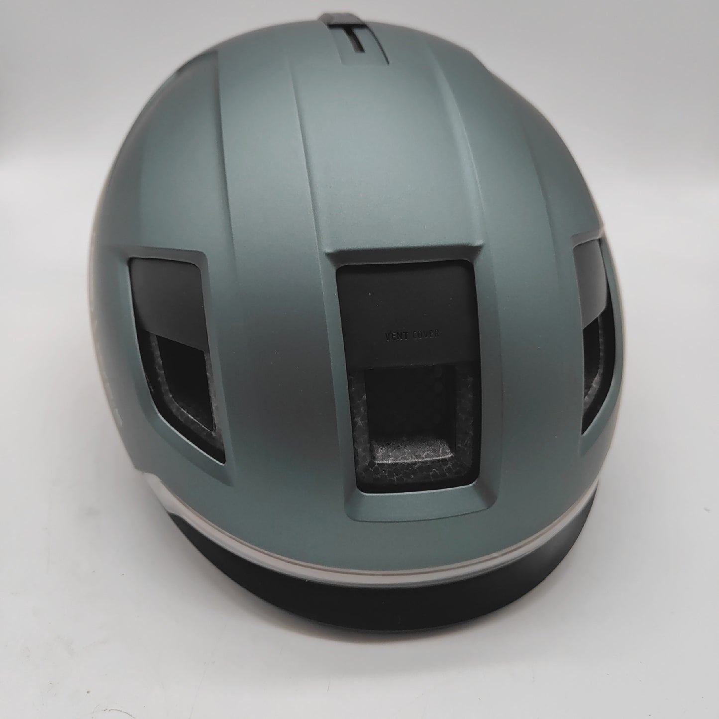 ABUS Fahrradhelm Sicherheit Helm HYP E mit Front und Rücklicht Größe 51 55 cm für Fahrradfahrer
