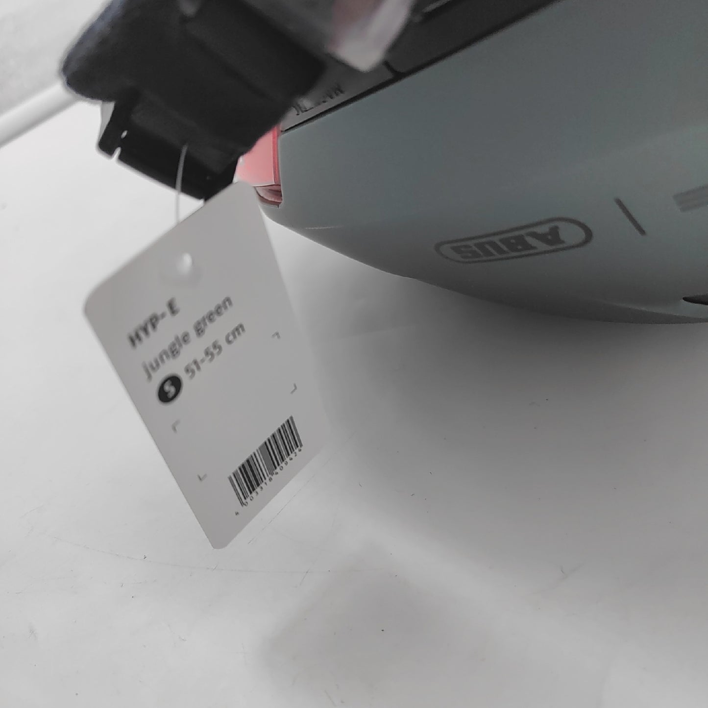 ABUS Fahrradhelm Sicherheit Helm HYP E mit Front und Rücklicht Größe 51 55 cm für Fahrradfahrer