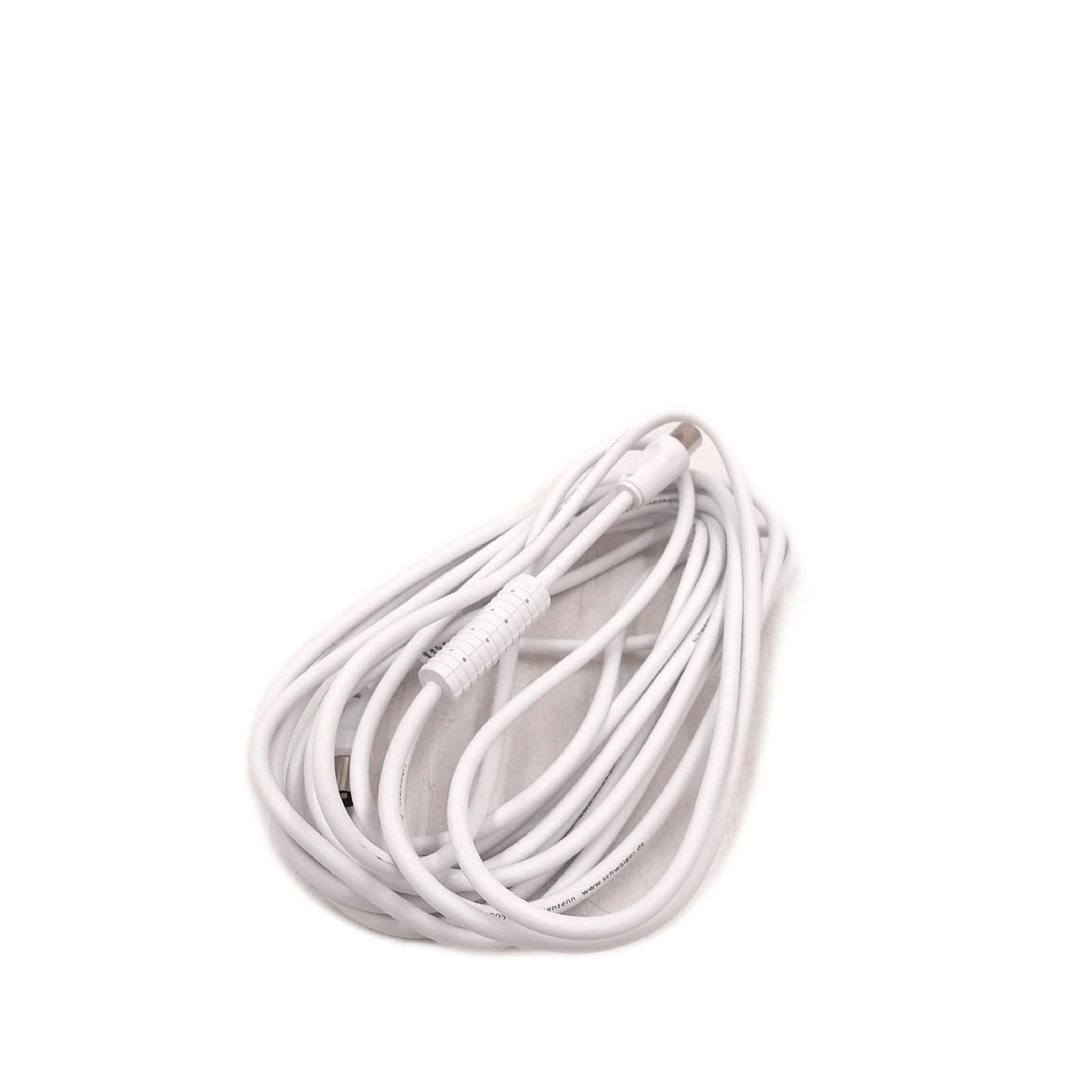 Schwaiger Antennenkabel Kabel Anschlusskabel 5 Meter Weiß 90 dB Ste