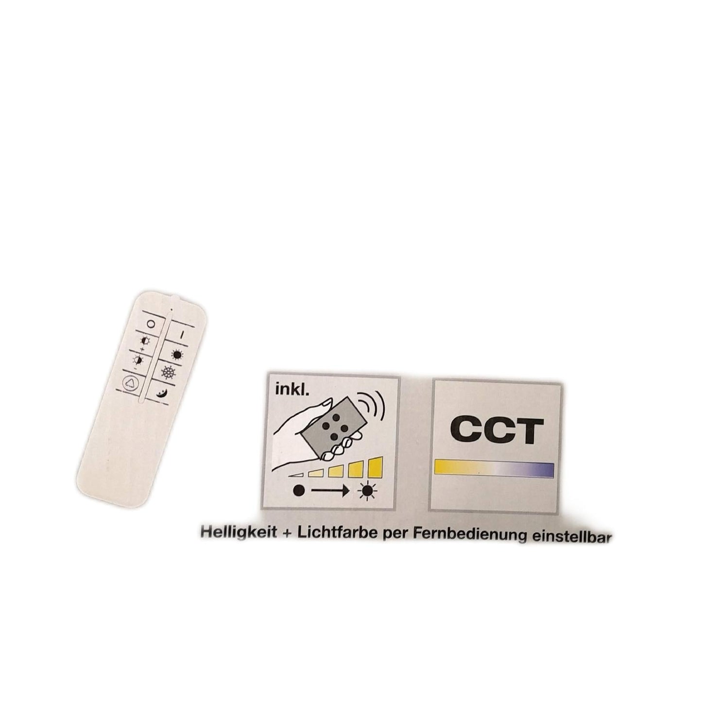 Circon LED Deckenleuchte Beleuchtung Titan 50 Watt Energieeffizient modern 50