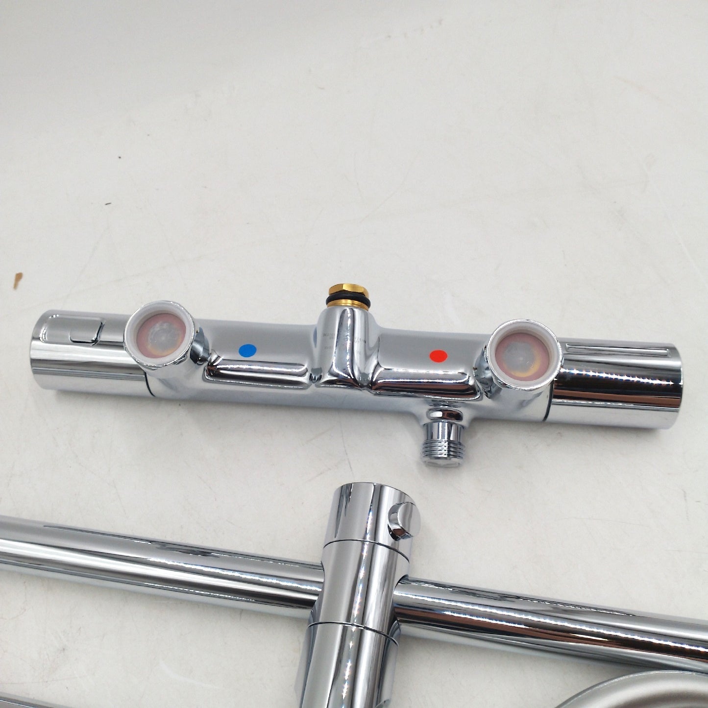 GROHE Vitalio Joy 230 Duschsystem Thermostat chrom ohne Duschkopf