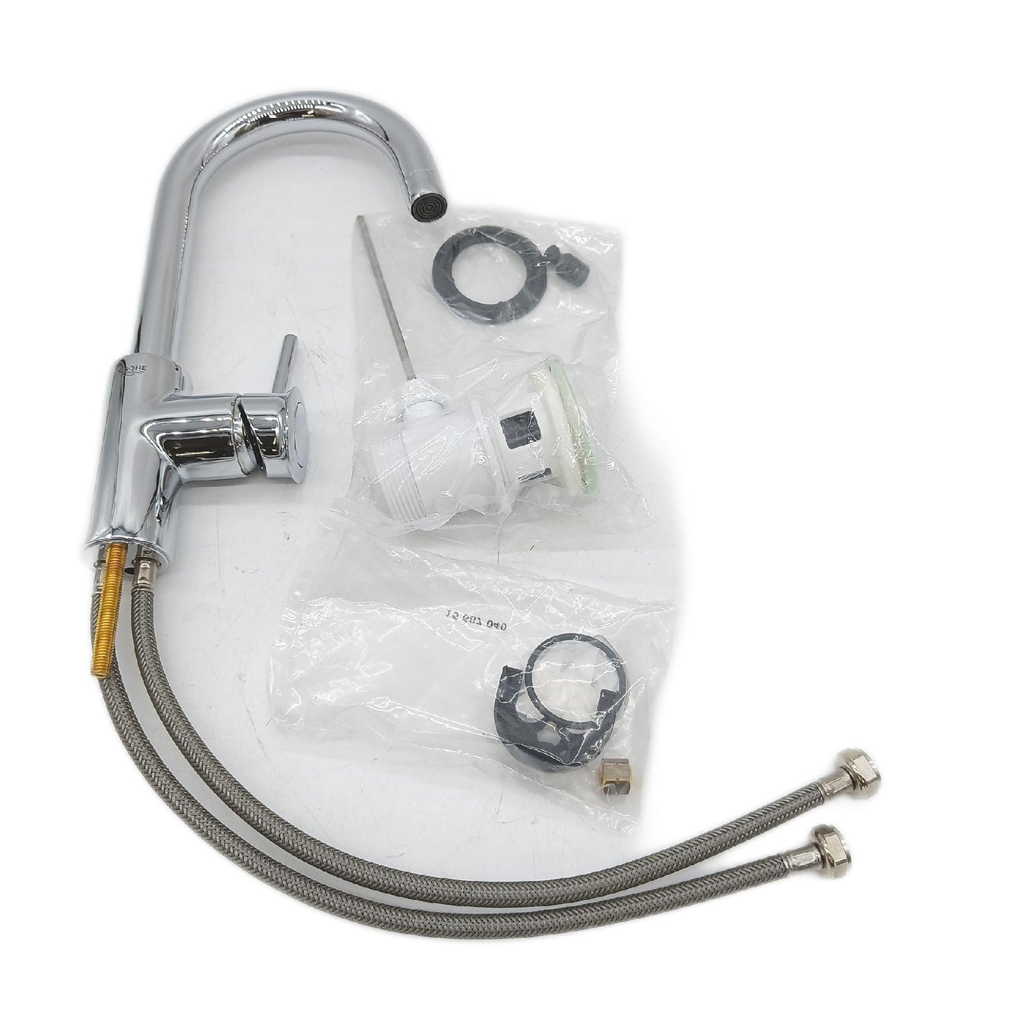Grohe Waschtischarmatur Badarmaturen Start Classic L Size Chrom Glänzend Design