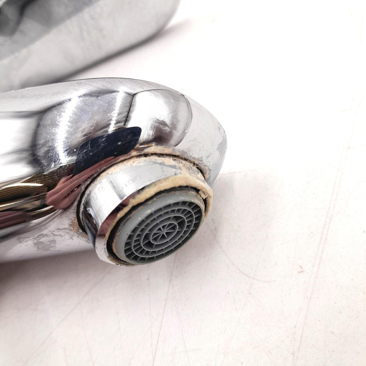 GROHE QUICKFIX Start Loop Waschtischarmatur Chrom Kalk Rückstände fehlt Montage