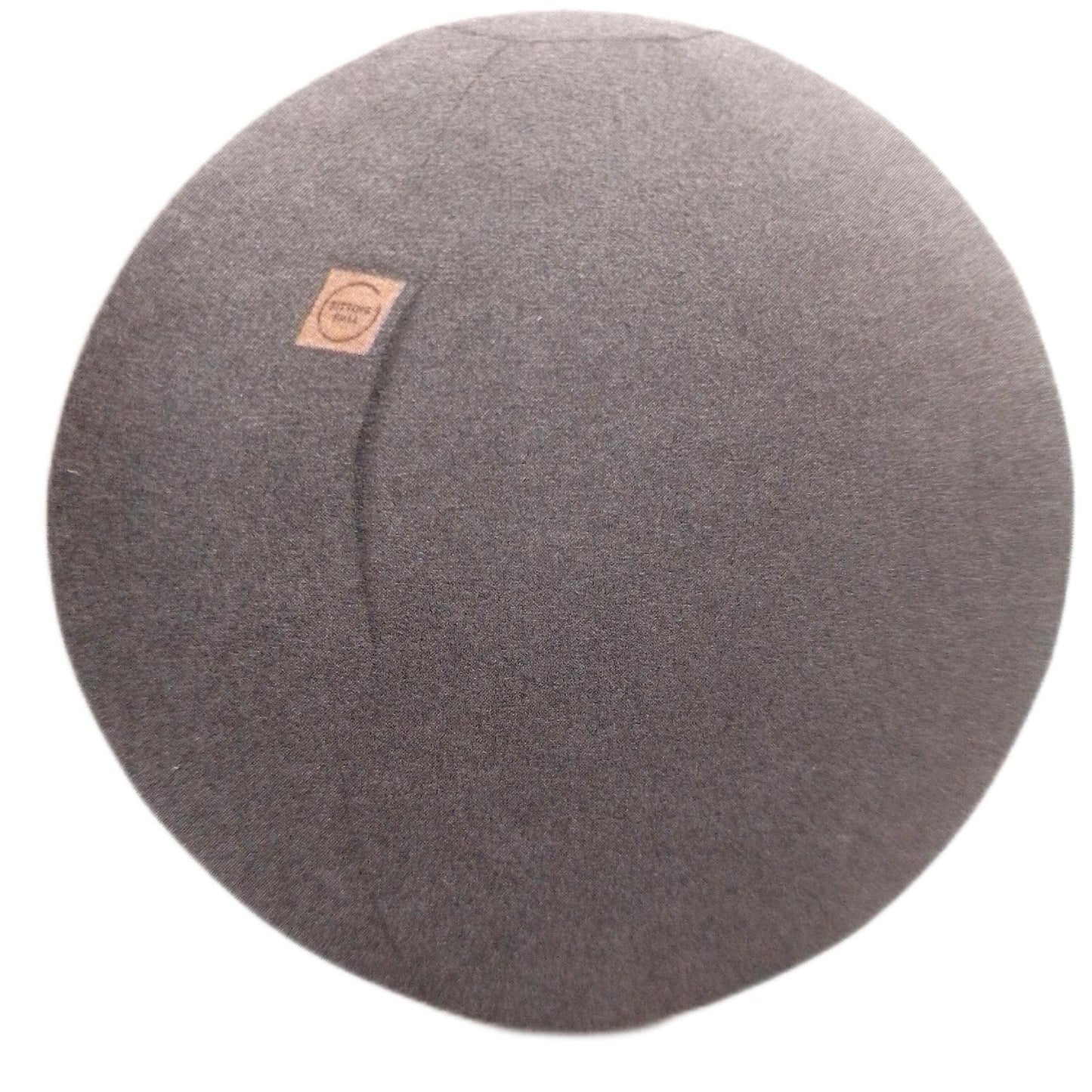 Sitting Ball Gymnastikball Fitness Zubehör Anthrazit 65 cm Bezug Filz Komfort