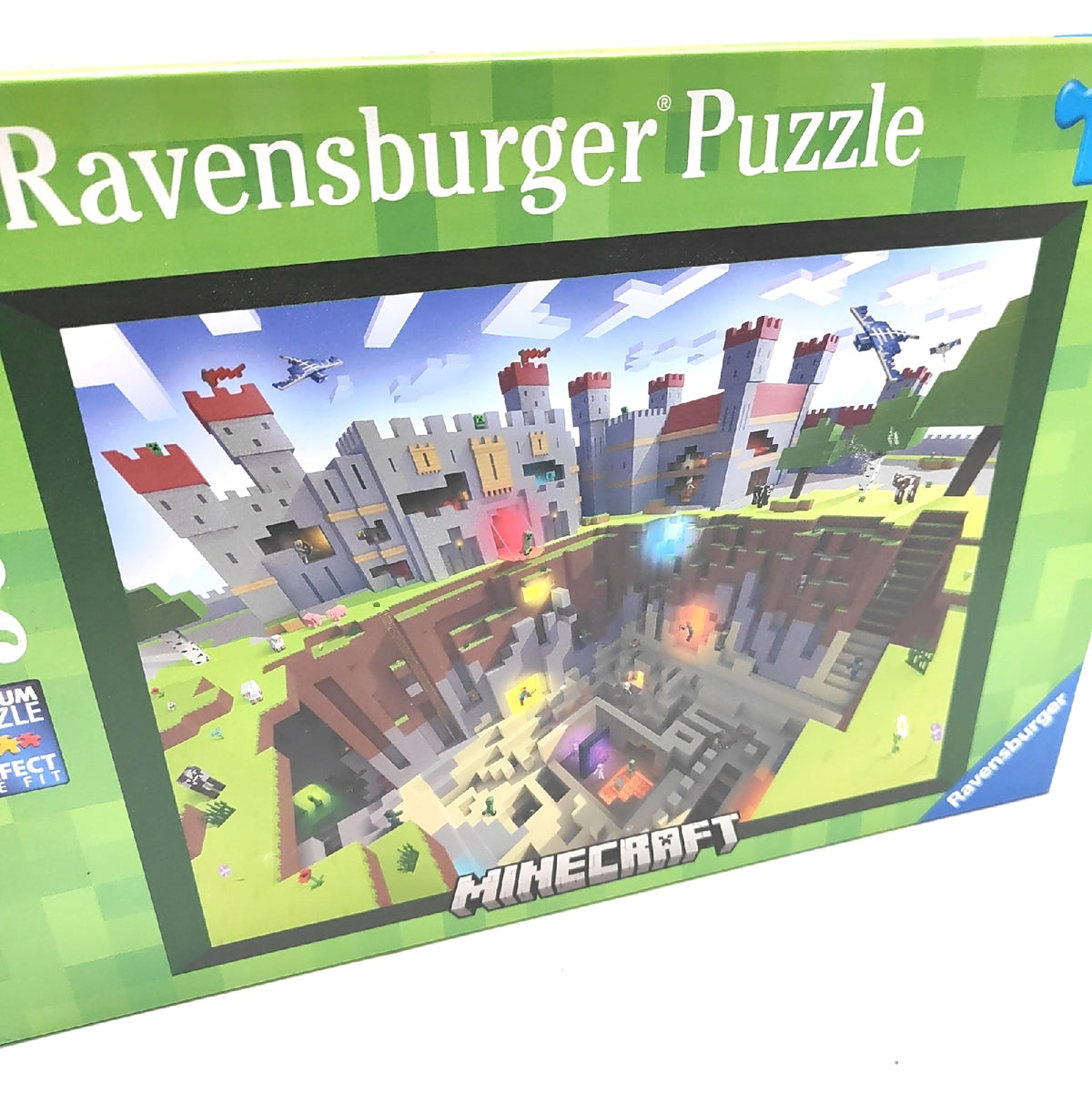 Ravensburger Kinderpuzzle Puzzle Spielzeuge Minecraft Cutaway 300 Teile XXL Puzzle Spaß