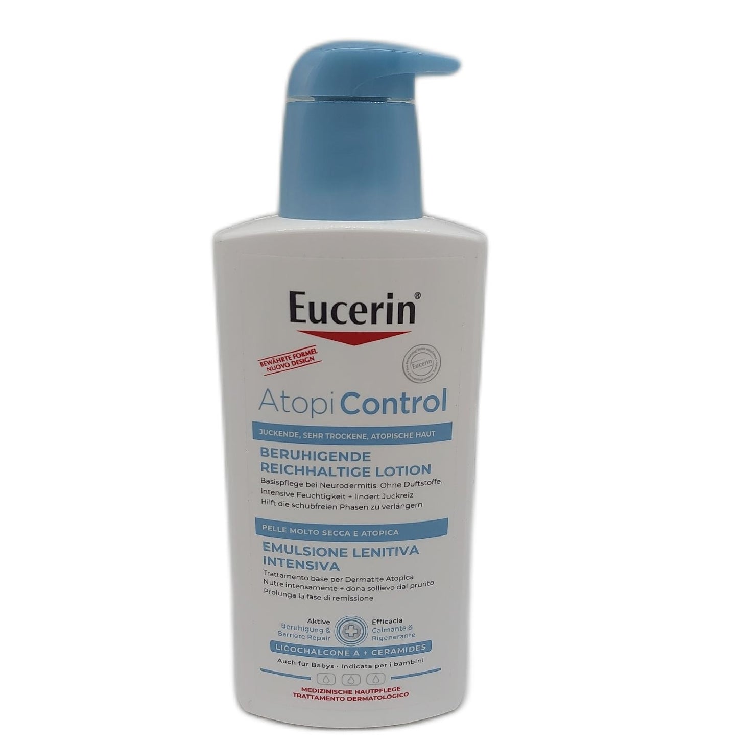 Eucerin Lotion Hautpflege AtopiControl feuchtigkeitsspendend reichhaltig beruhigend bei