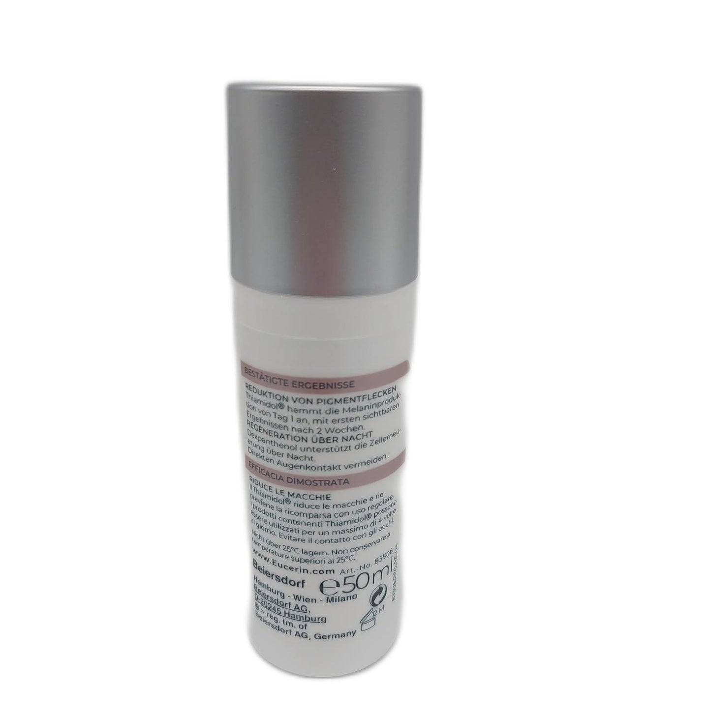 Eucerin Nachtpflege Gesichtspflege Anti Pigment reichhaltige Creme mit Thiamidol gegen