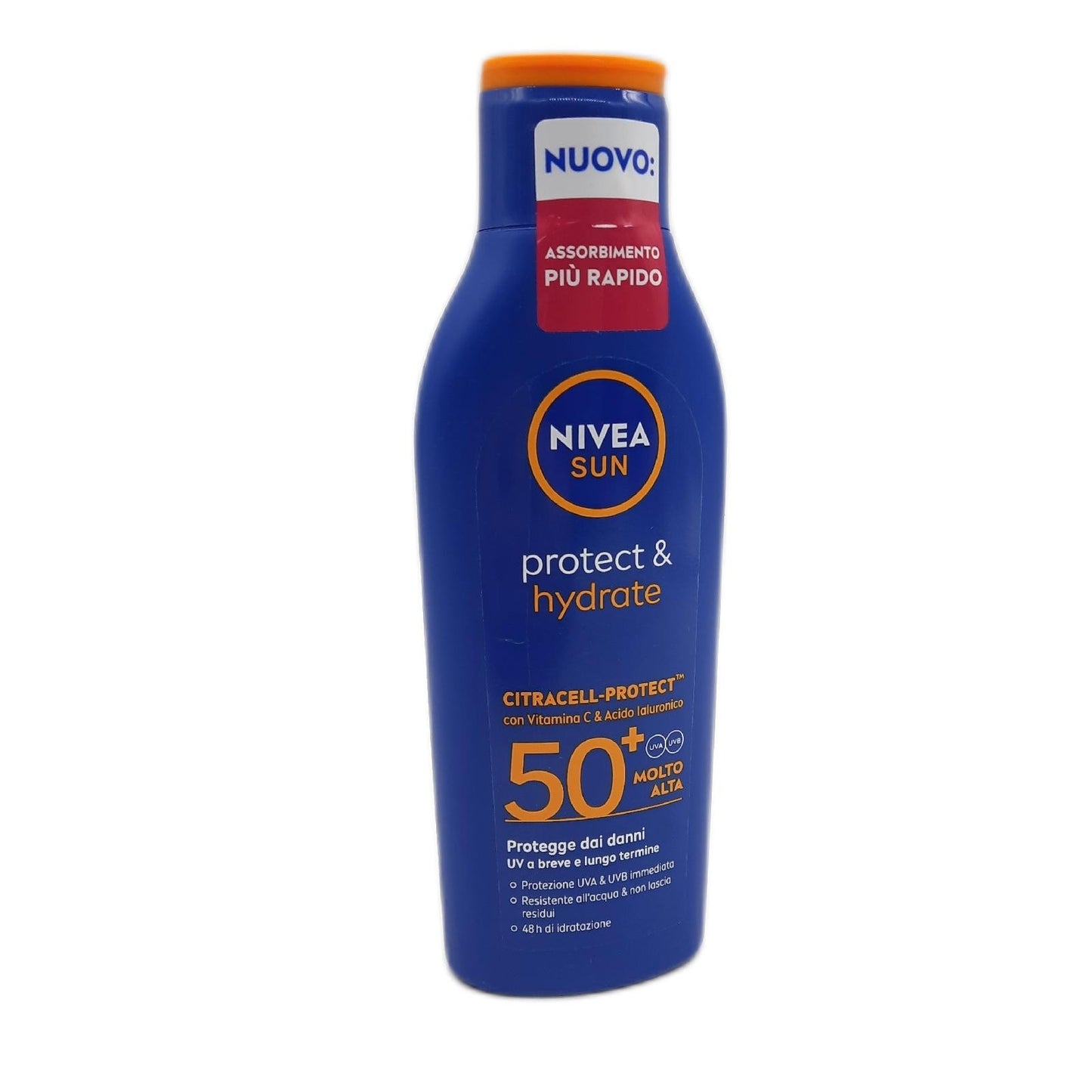 NIVEA Sonnencreme Sonnenschutz Solarpflege FP50 Plus Schutz und 200 ml hydrat