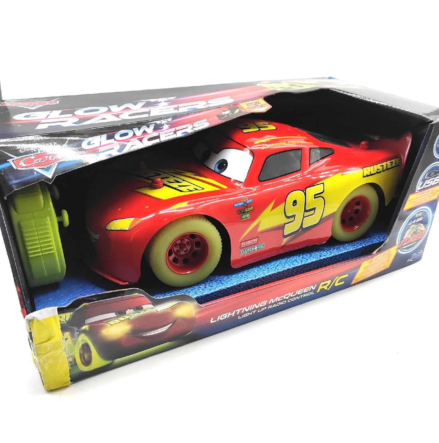 Jada Toys ferngesteuertes Auto Spielzeug Mcqueen Disney Pixar rasantes Fahrzeug 31