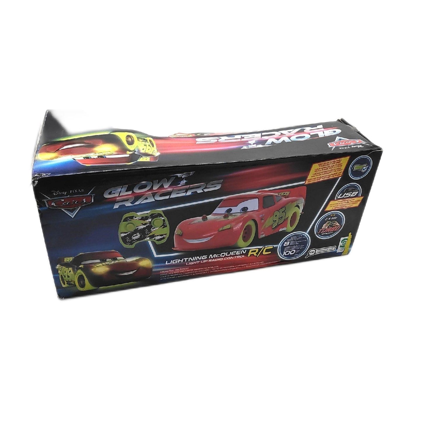 Jada Toys ferngesteuertes Auto Spielzeug Mcqueen Disney Pixar rasantes Fahrzeug 31