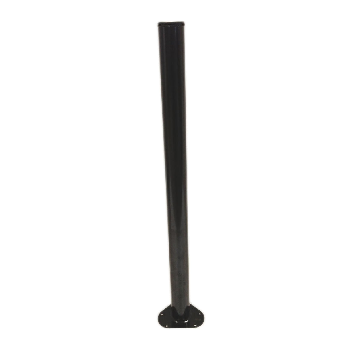 Element System Möbelfuß Stahlrohrfuss rund Durchmesser 60 mm Höhe 900 mm schwarz