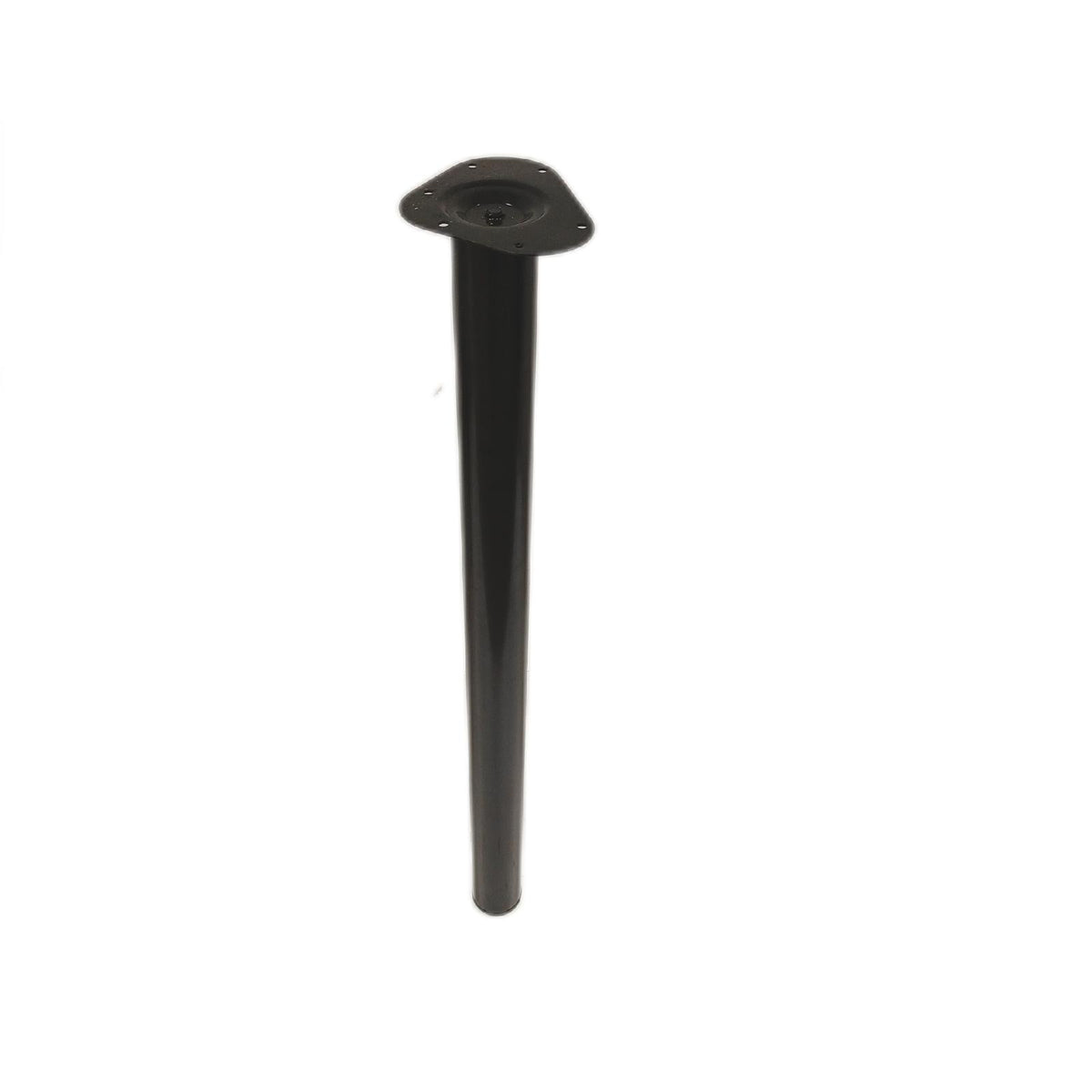 Element System Möbelfuß Stahlrohrfuss rund Durchmesser 60 mm Höhe 900 mm schwarz