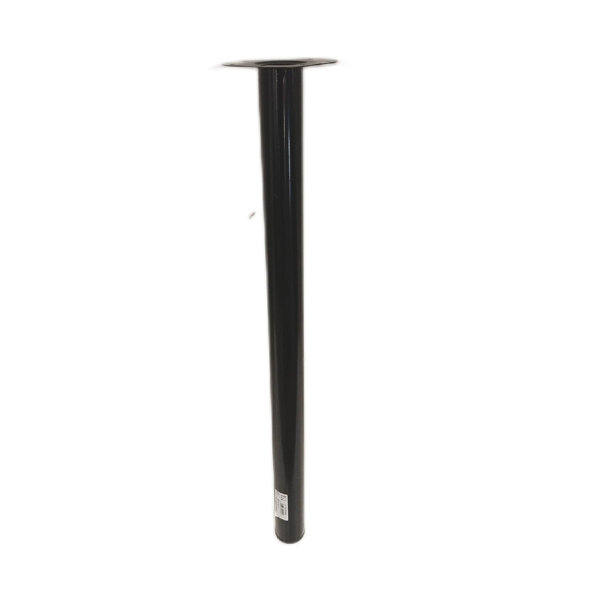 Element System Möbelfuß Stahlrohrfuss rund Durchmesser 60 mm Höhe 900 mm schwarz