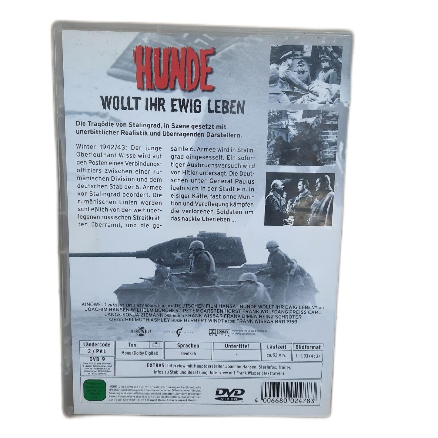 Hunde, wollt ihr ewig leben? Tragödie, Krieg, Deutsch, FSK 12