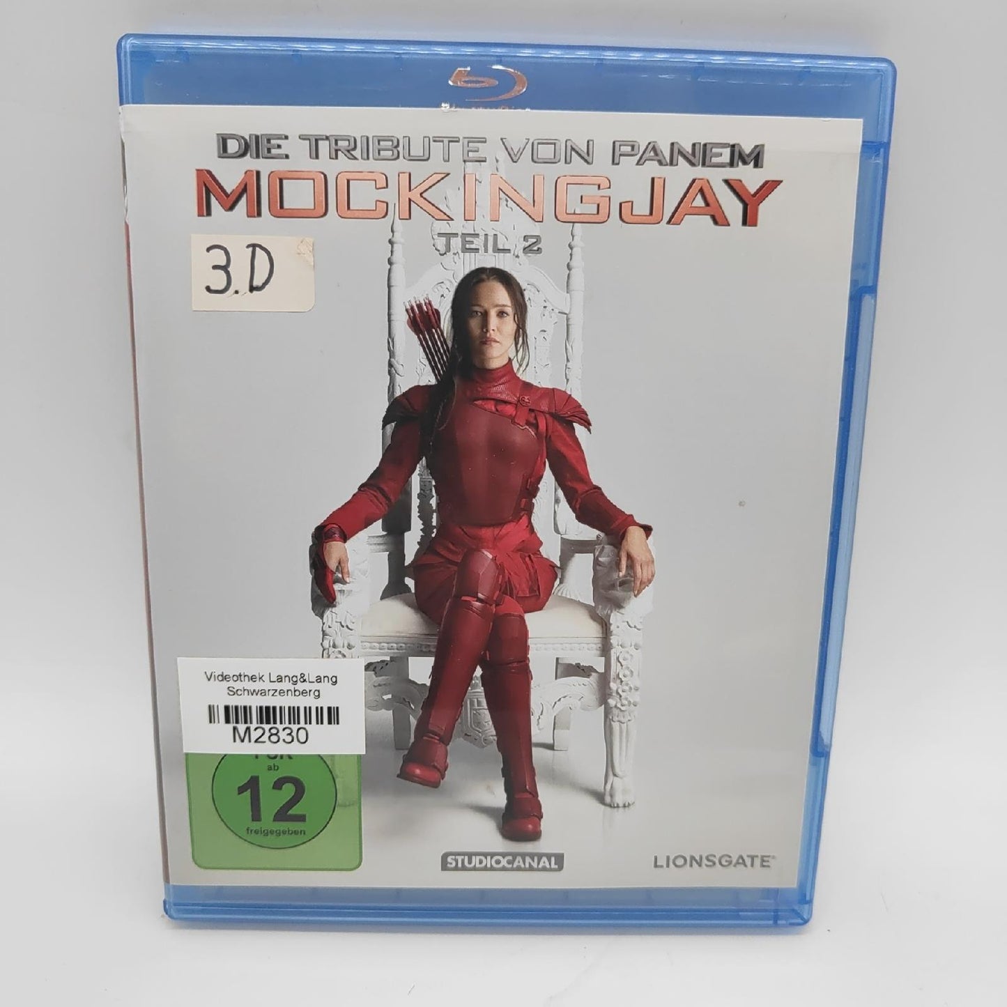 Die Tribute von Panem - Mockingjay 3D.Tl.1,1 Blu-ray: USA