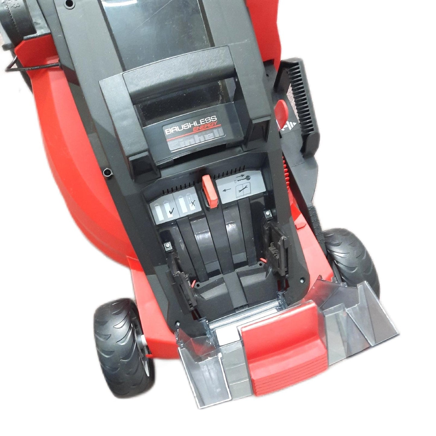 Einhell Akku Rasenmäher 43 cm Unvollständig Ohne Fangkorb Akkus  - Unvollständig