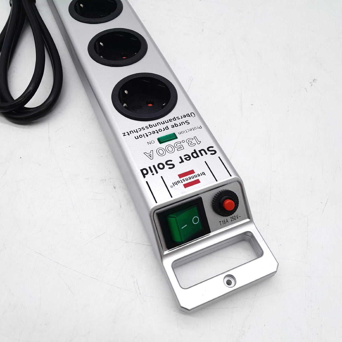 Brennenstuhl Steckdosenleiste Elektroinstallation Super Solid 8 Fach Überspannungsschutz