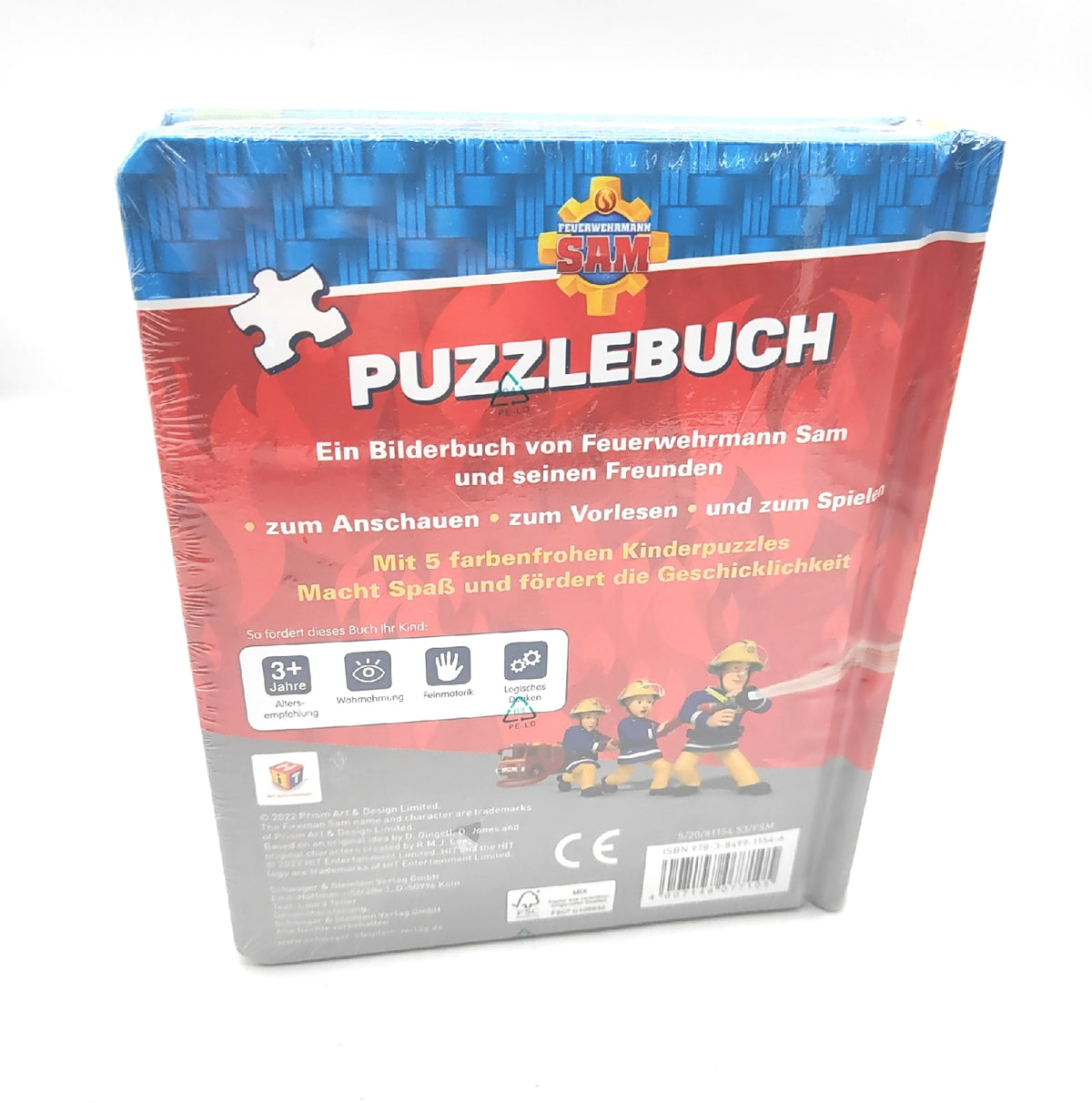 Feuerwehrmann Sam Puzzlebuch Kinderbücher Puzzlebuch mit 5 P