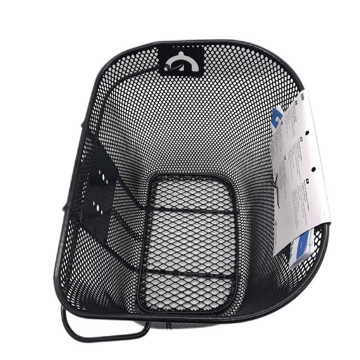 Fischer Lenkerkorb mit Schnellbefestigung, speziell für E-Bikes entwickelt, Tragkraft 5kg, passend für alle gängigen Displays mit einer Breite von 9 cm, u.a. für BOSCH Displays