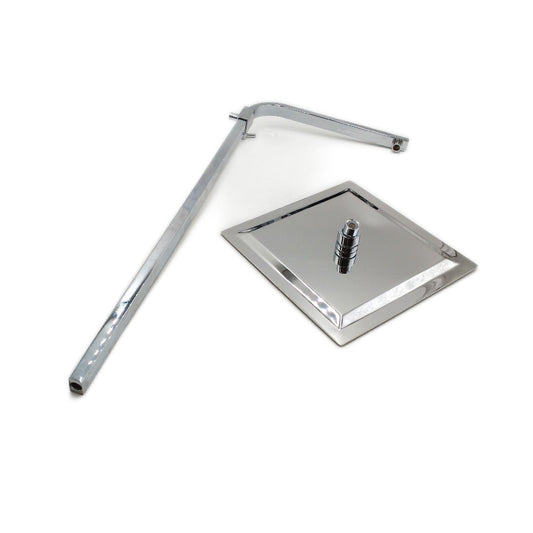 Camargue Überkopfbrausen-Set Manhattan (Lochabstand: 70 cm, Verchromt)