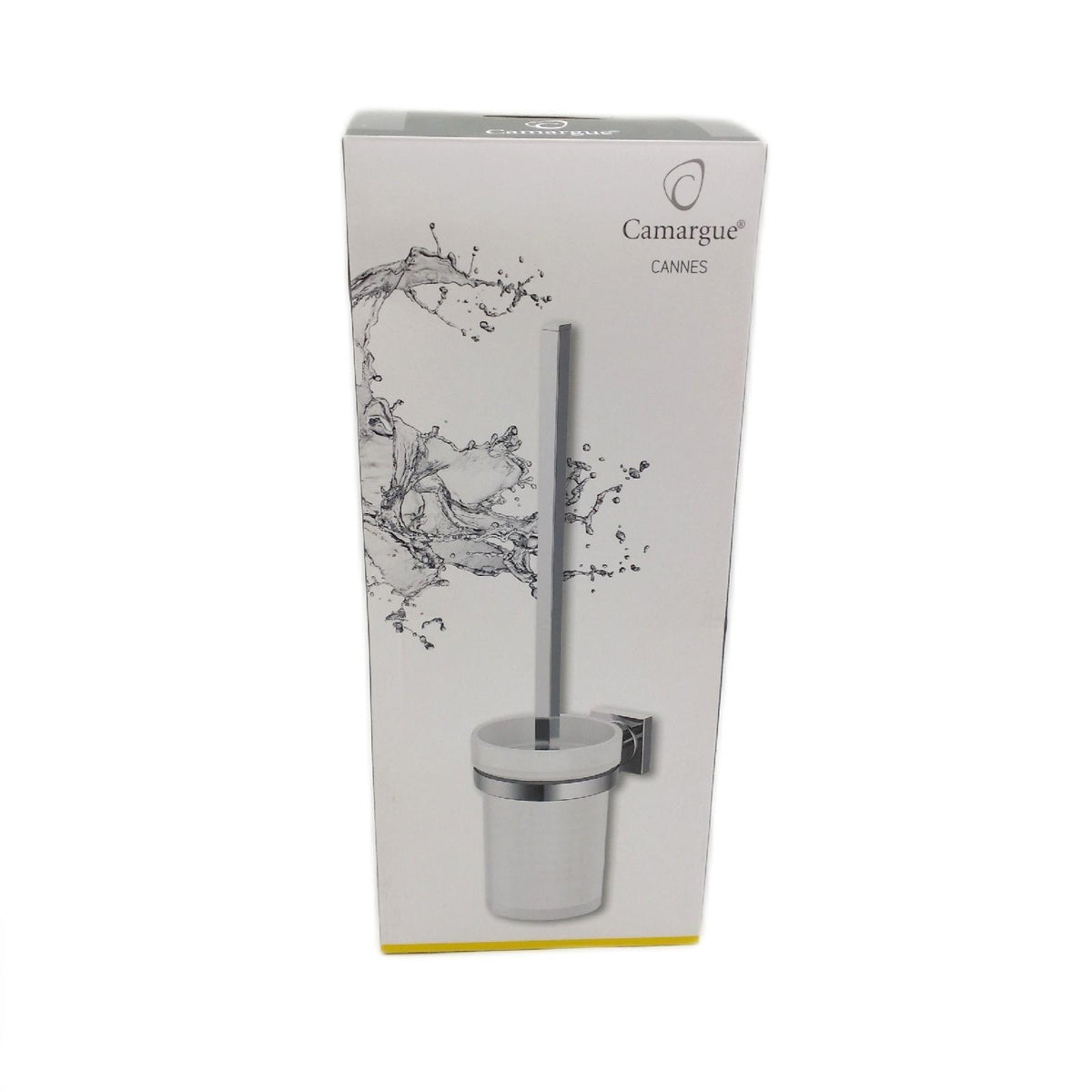 Camargue WC Bürstengarnitur Badaccessoires Cannes Chrom glänzend für Toilettenpflege