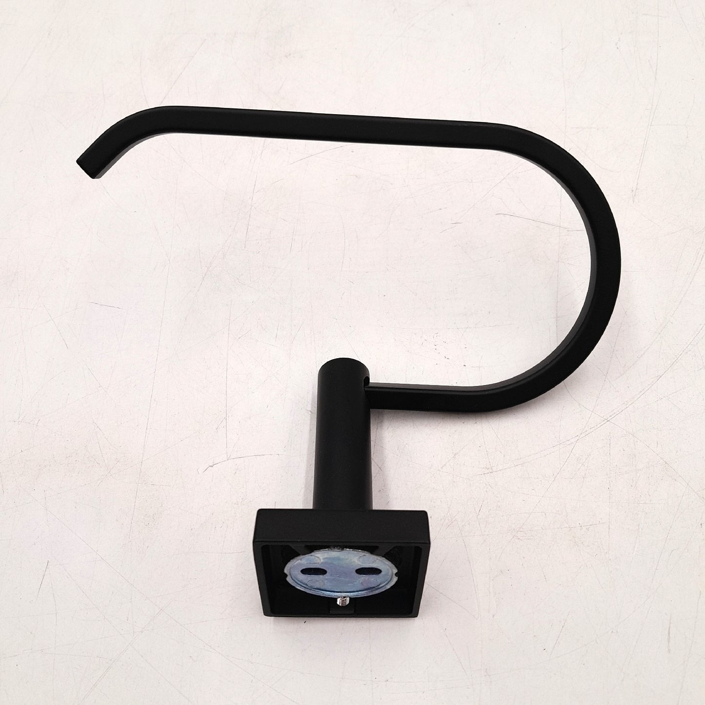 Camargue Cannes Toilettenpapierhalter (Ohne Deckel, Schwarz, Matt)