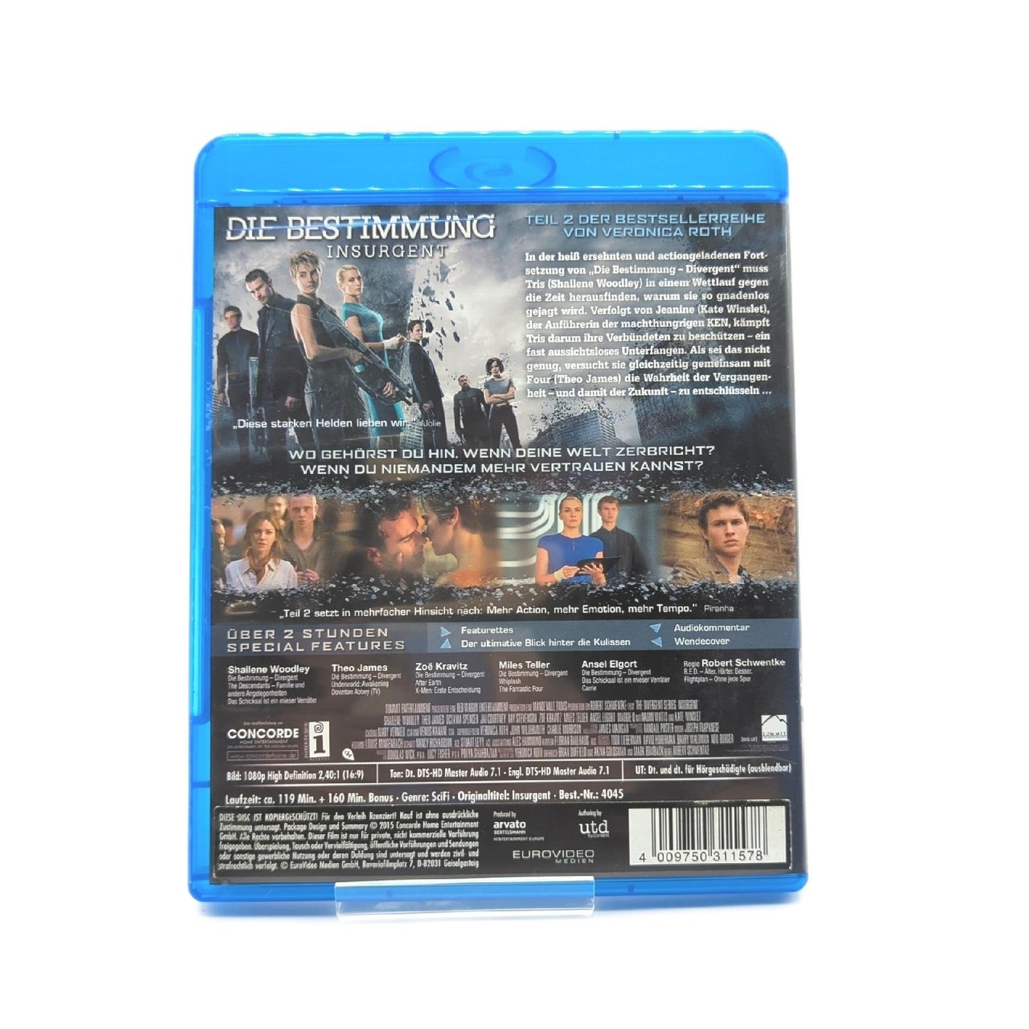 Die Bestimmung - Insurgent (Blu Ray)