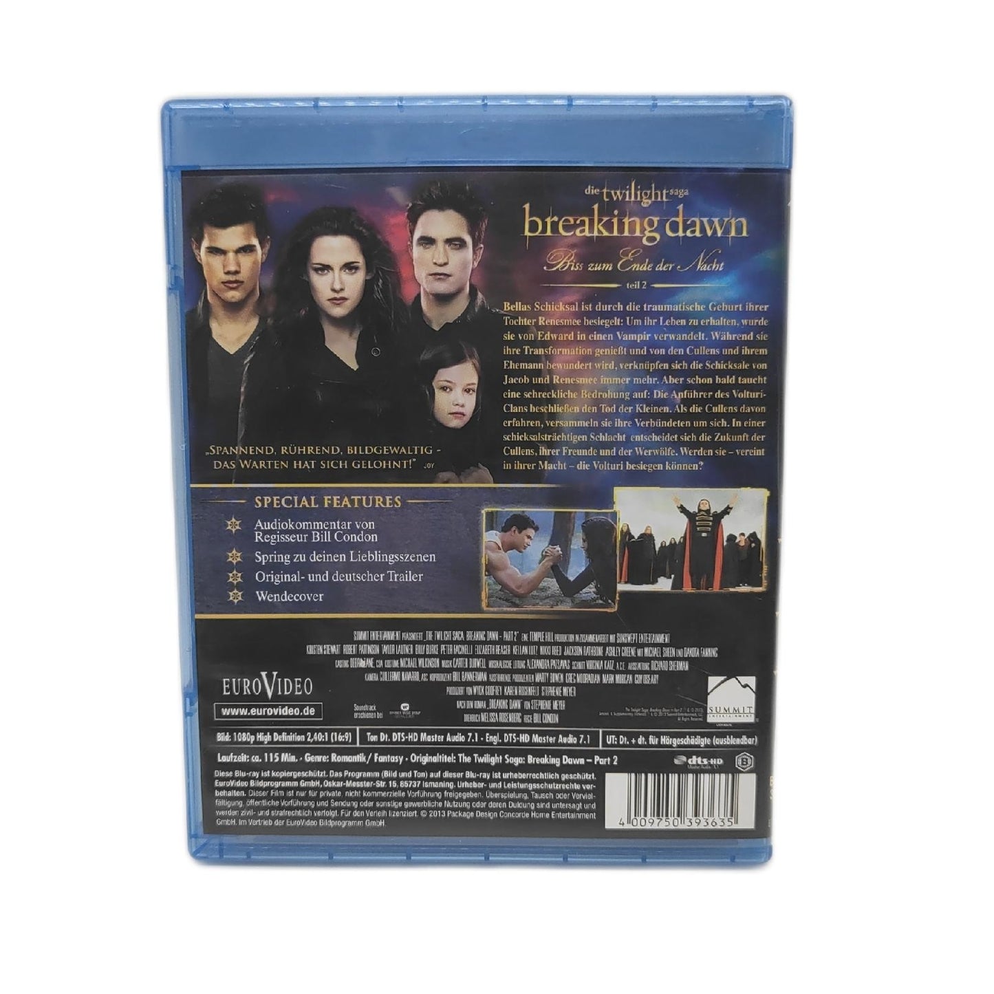 Breaking Dawn - Bis(s) zum Ende der Nacht 2: - Keine Info - [Blu-ray]