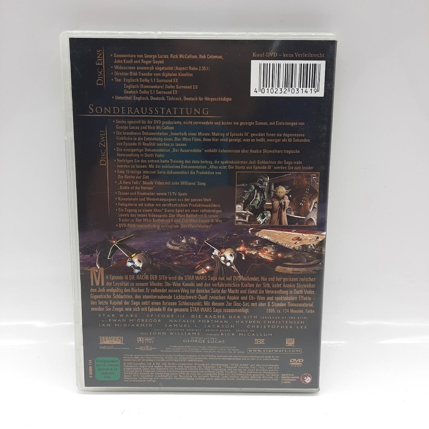 Star Wars: Episode III - Die Rache der Sith (2 DVDs)