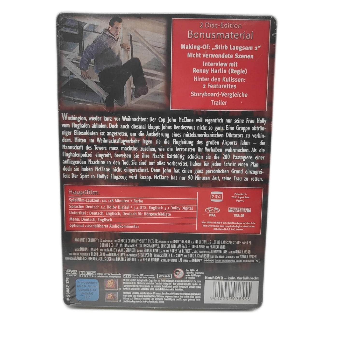Stirb langsam 2 (Special Edition, 2 DVDs im Steelbook)