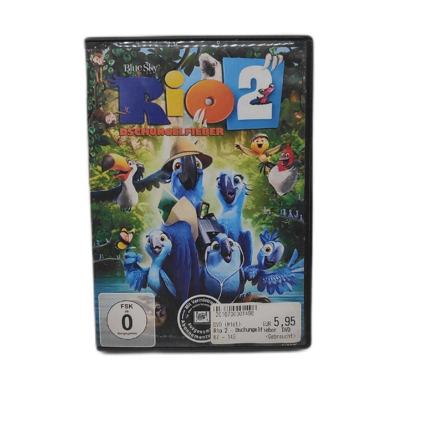 Rio 2 - Dschungelfieber  DVD