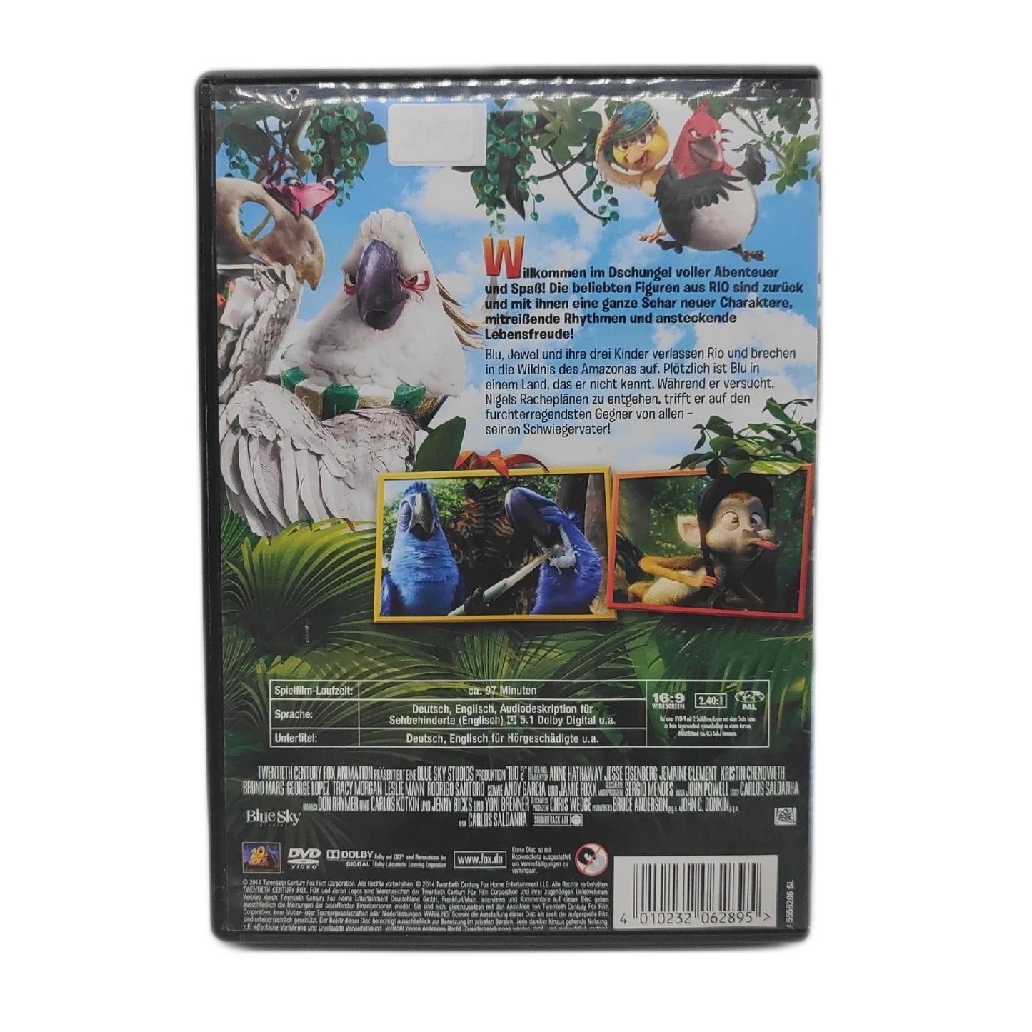 Rio 2 - Dschungelfieber  DVD