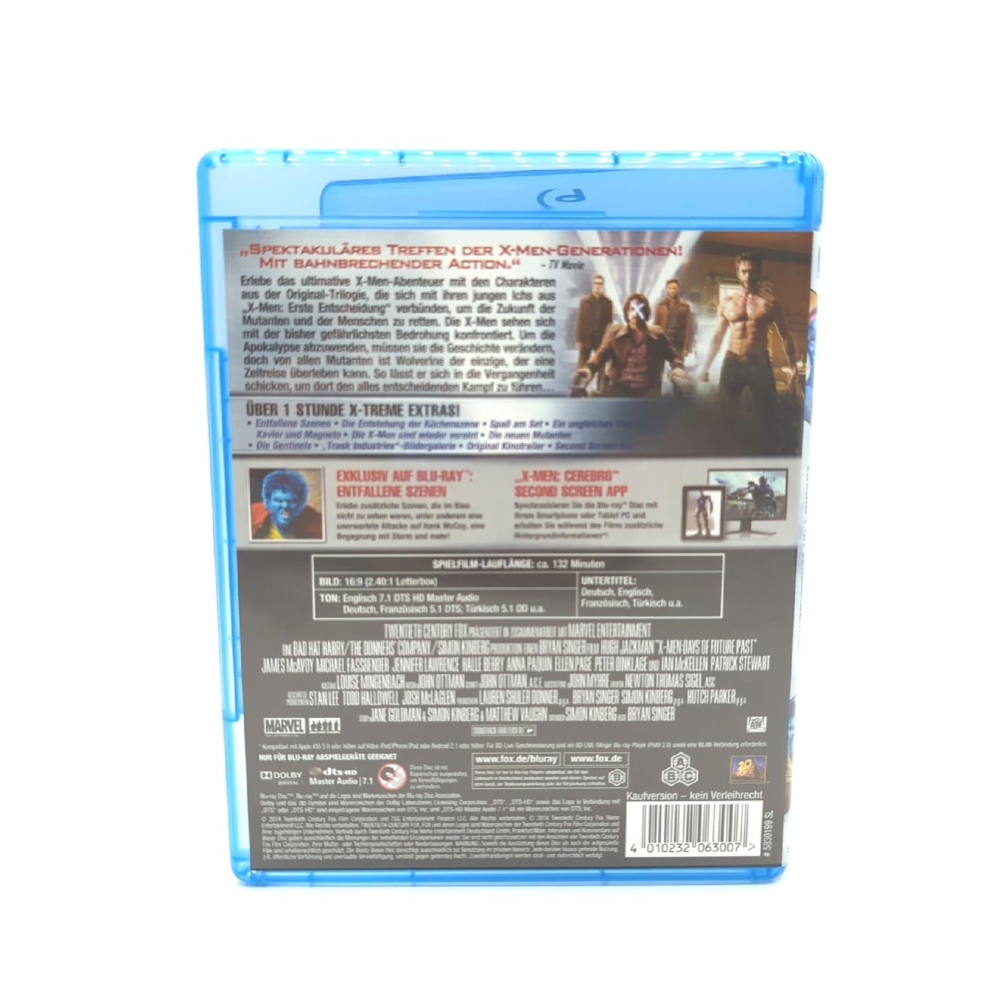 BluRay - X-Men Zukunft ist Vergangenheit