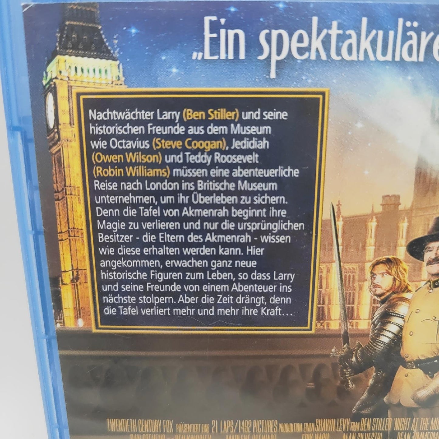 NACHTS IM MUSEUM 3 (BD-V) [Blu-ray]