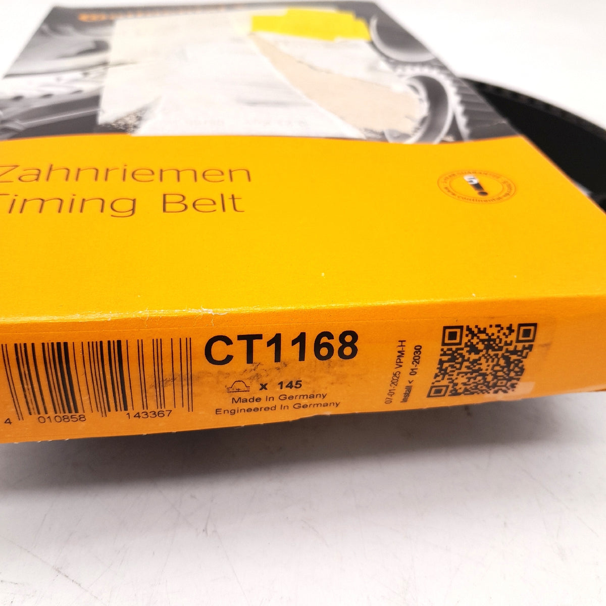 Contitech Zahnriemen Auto Ersatzteile CT1168 langlebig zuverlässig für Fahrzeug